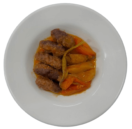 Fırın Köfte / Patates Kızartması